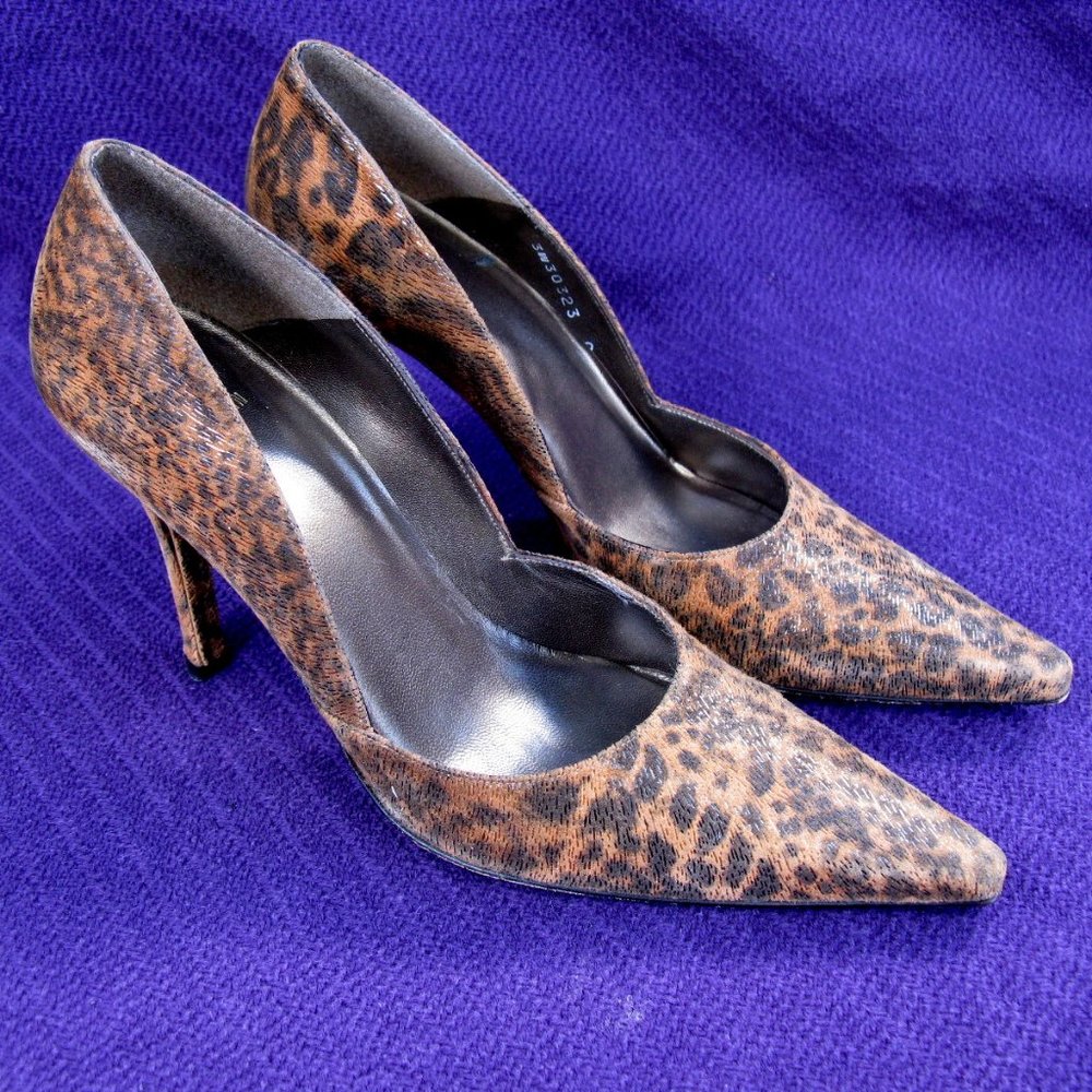 Stuart Weitzman Cheetah Pumps